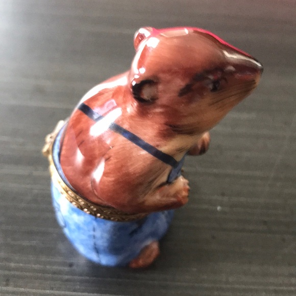 Limoges France Rochard Hand painted beaver - Picture 2 of 8